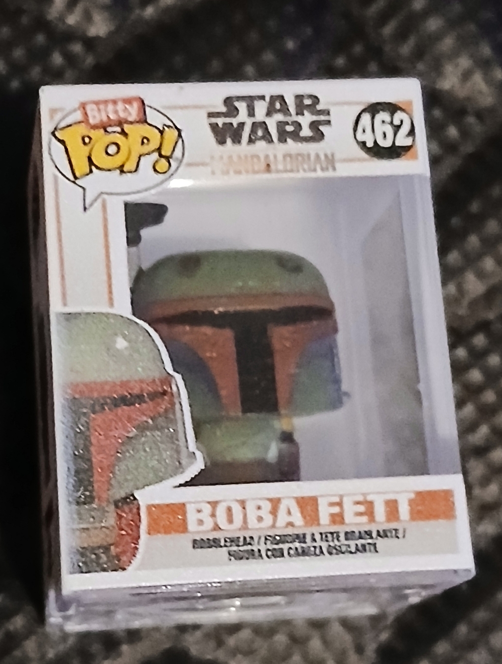 Funko Bitty Pop! Star Wars Boba Fett #462 - Green and Rust Helmet